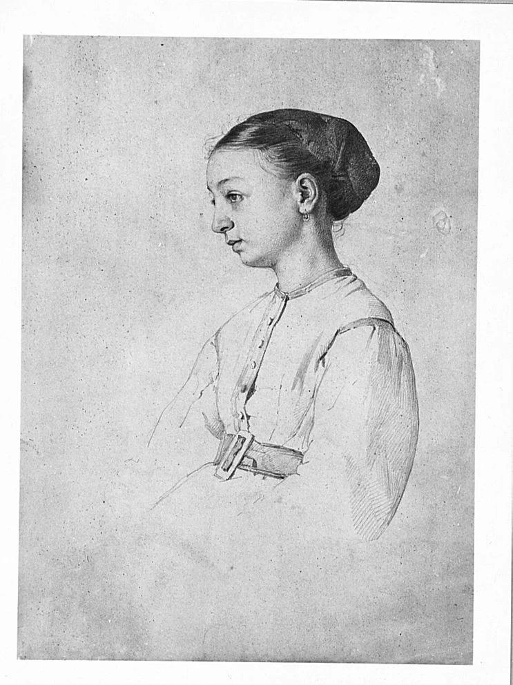 Ritratto di Maria Antonia Luisa Ciseri - Gallerie degli Uffizi, Firenze